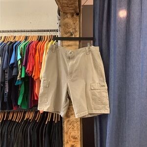 Vintage Wrangler Khaki Cargo Shorts